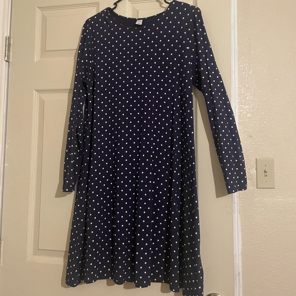 Navy 3/4 sleeve Old Navy casual dress